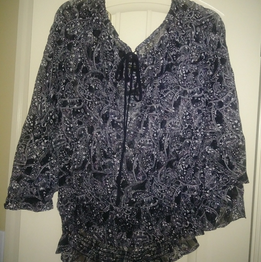Nicole Miller Boho Top